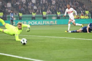 Le 4-0 inscrit par Enzo Millot KEYSTONE/EPA/ANDREAS GORA
